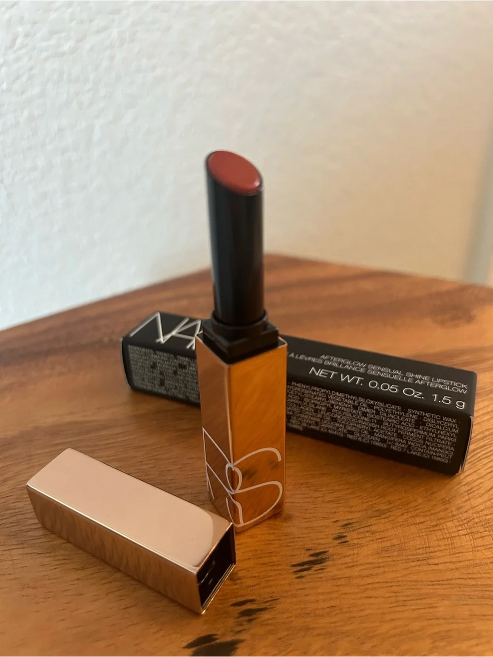 NIB★NARS Afterglow Sensual Shine Hydrating Lipstick in High Gear